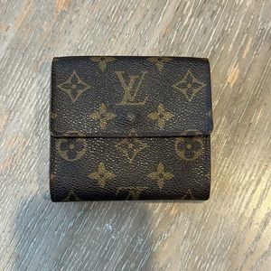 Louis Vuitton monogram leather wallet
